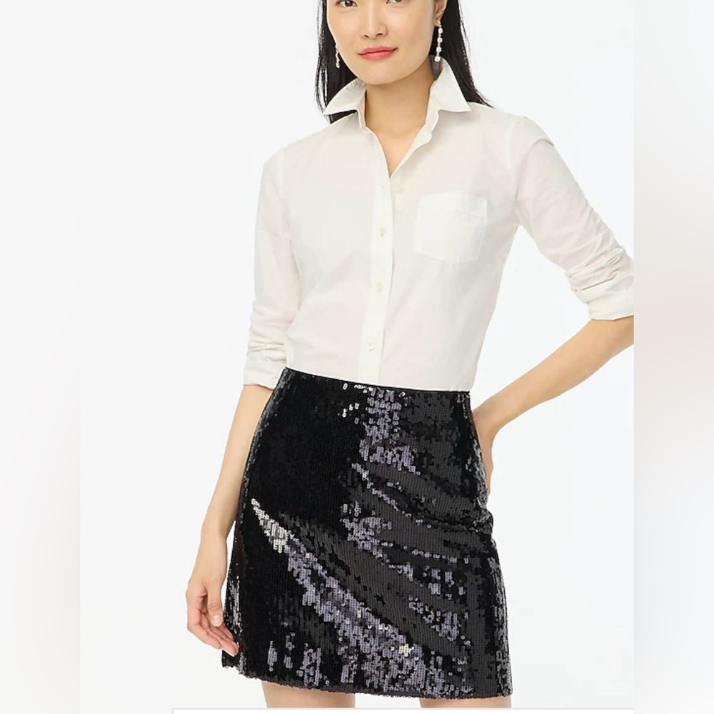 Cache Sequin mini skirt
